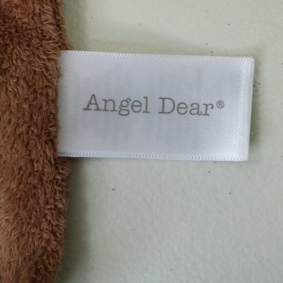 Angel Dear Monkey Lovey Plush Security Blanket Knotted Corners - Picture 6 of 8